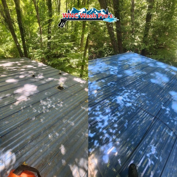 Metal Roof Washing In Royal Pines, NC