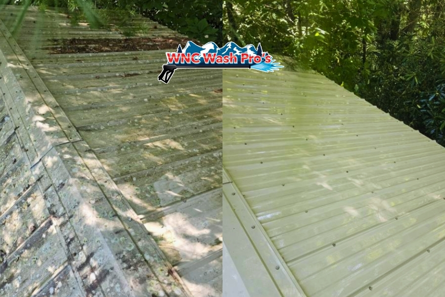 Metal Roof Washing In Biltmore Forest, NC